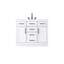 Ensemble de meuble-lavabo simple 42 po Ahner-1713111933