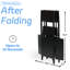 Armoire d'appoint vintage à 1 porte de 13,8 po de largeur Vintage-981441316