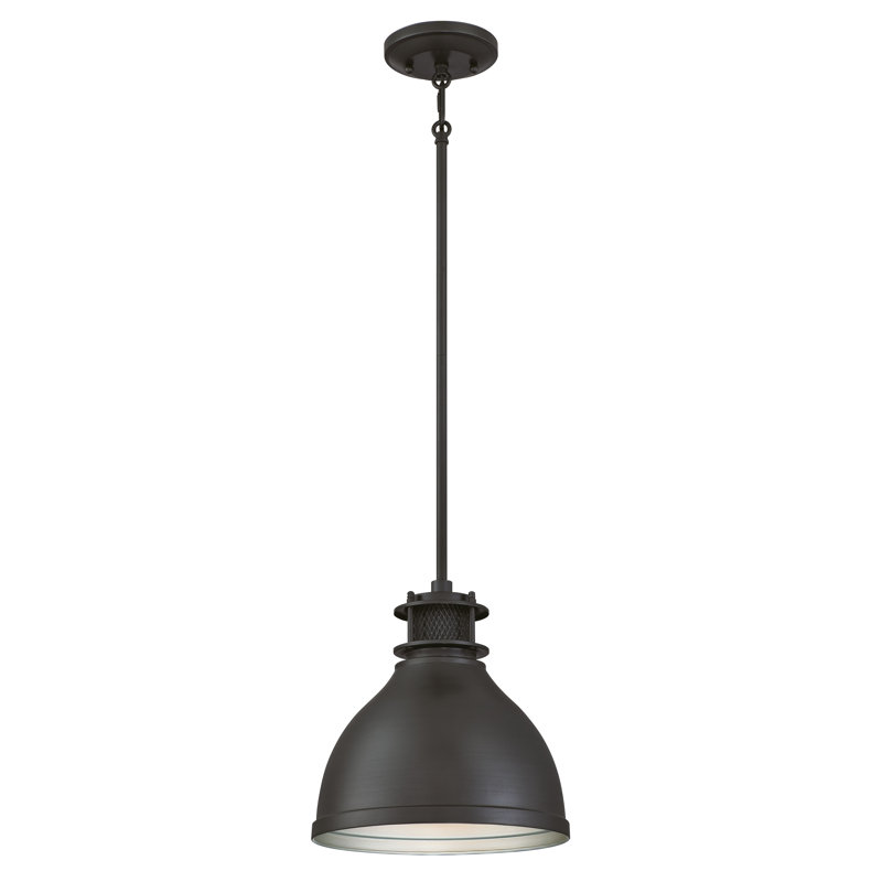 Patrick 1 - Light Single Pendant, Black