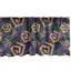 Ambesonne Retro Valance Pack of 2 Creative Edgy Spirals Art Pop Dark Teal and Multicolor-100739091