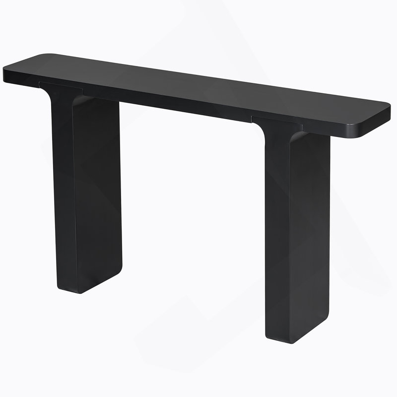 Élégante table d'entrée en placage d'acacia, idéale pour plusieurs espaces de maison afin d'améliorer l'esthétique et la fonctionnalité de l'intérieur