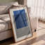 Blue Striped Geometry Print by Other Artist-614000004-614000008-614000011