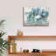 «Aariella Hydrangeas In Glass Jars Blue» sur toile par Carol Rowan-517487638