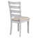 Berger 6-Piece Rustic Solid Wood Dining Table with Chair and Bench Set