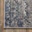 Tapis marocain Salters pour le salon, la chambre et la cuisine, bleu / ivoire-102502847
