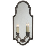 Chapman & Myers Sussex Medium Framed Double Sconce