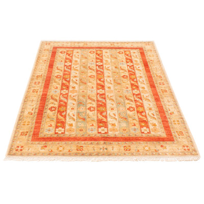 One-of-a-Kind 5'7" X 7'9" New Age Wool Area Rug in