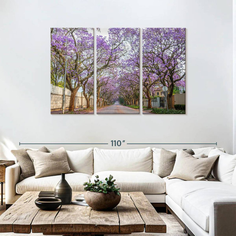 Sirci Saxonwold Jacaranda Lane, H 48 po x l 74 po