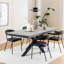 Harrisonburg Extendable Metal Base Dining Table-361094282-361094261