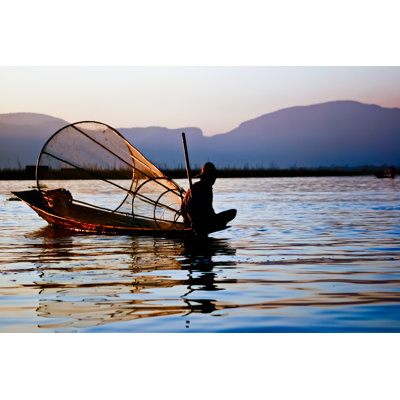 Coppage Burmese Fisherman - Wrapped Canvas Print