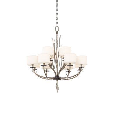 Lustre en bronze 12 LT Denali Kalco