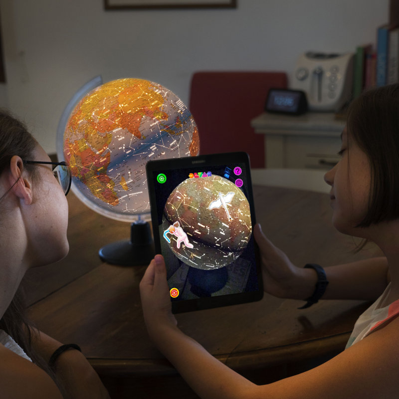 Globe astral de réalité augmentée 2 en 1 10 po Astronomer