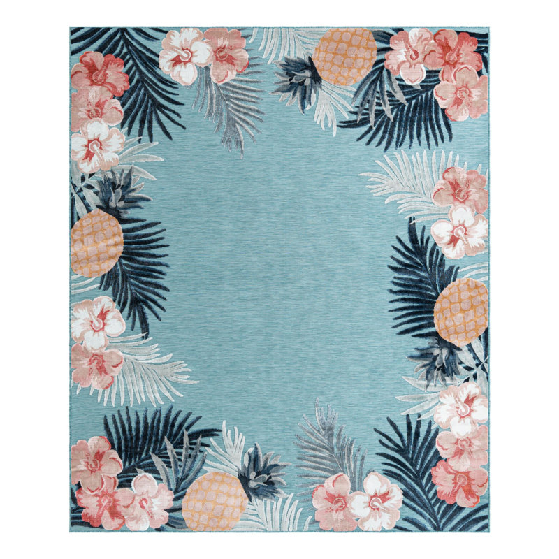 Tapis fleuri Firman Flora, Rectangle 8 pi 2 po x 10 pi