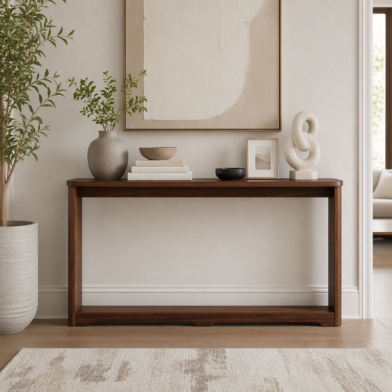 Console 70,1 po, Noyer