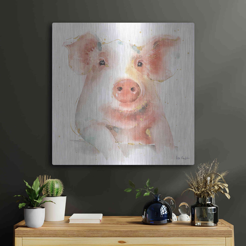 «Farm Friends III» par Lisa Audit, H 24 po x l 24 po