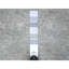 2'8" x 7'8" Goose Grey Fine Peshawar Ziegler Mahal Design Runner Oriental Rug