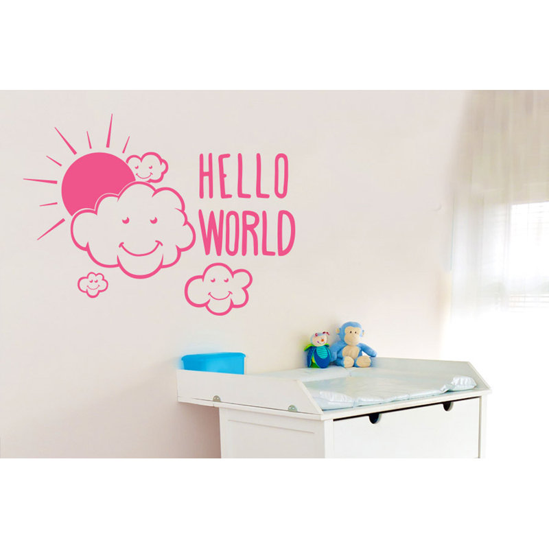 Wall Decal, Medium, Pink