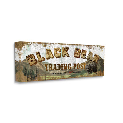 «Black Bear Trading Post» par Conrad Knutsen