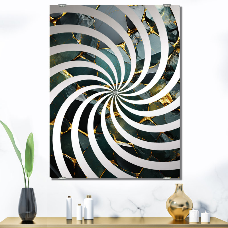 Broche Rectangle Mirror, 40" x 30"