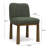Clesha Performance Basketweave Fabric Dining Chair-627374819