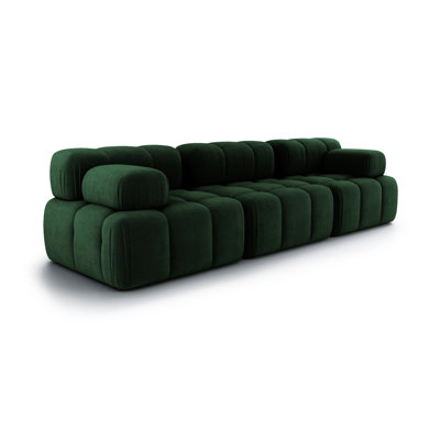 3 Seater Velvet Sectional