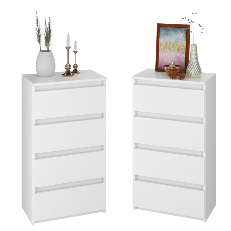 Roanna 51cm W 4 - Drawer Chest of Drawers