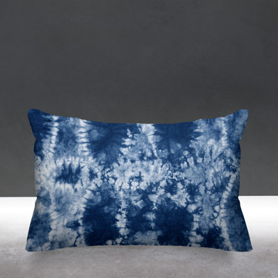 Hosi Abstract Outdoor Reversible Throw Pillow