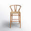 Tabouret de bar / de comptoir en bois massif Fairbanks-869017179-888953030-888953029