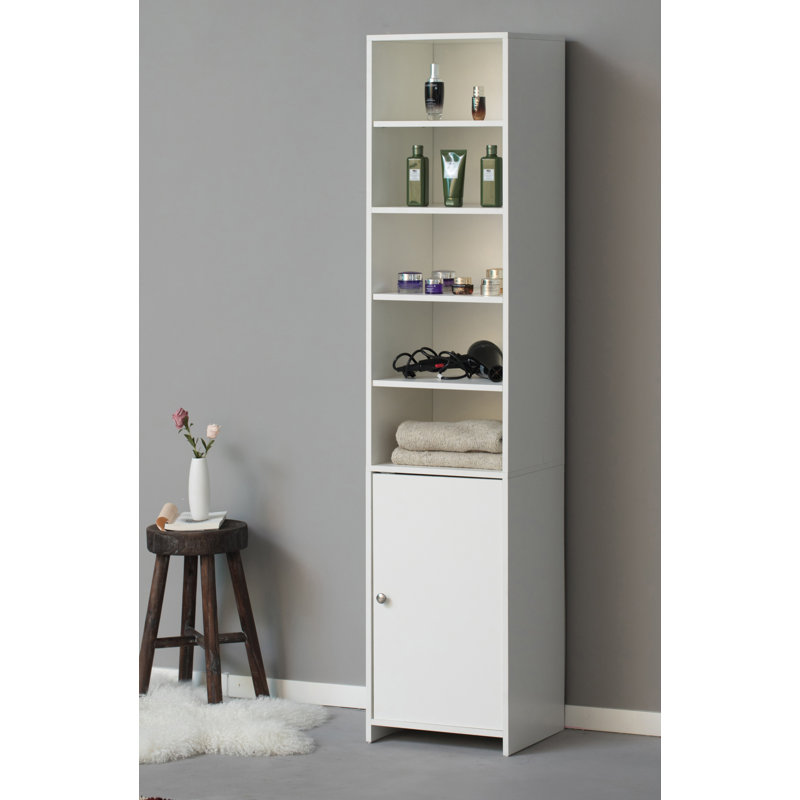 Eloanna Solid Wood Freestanding Bathroom Cabinet