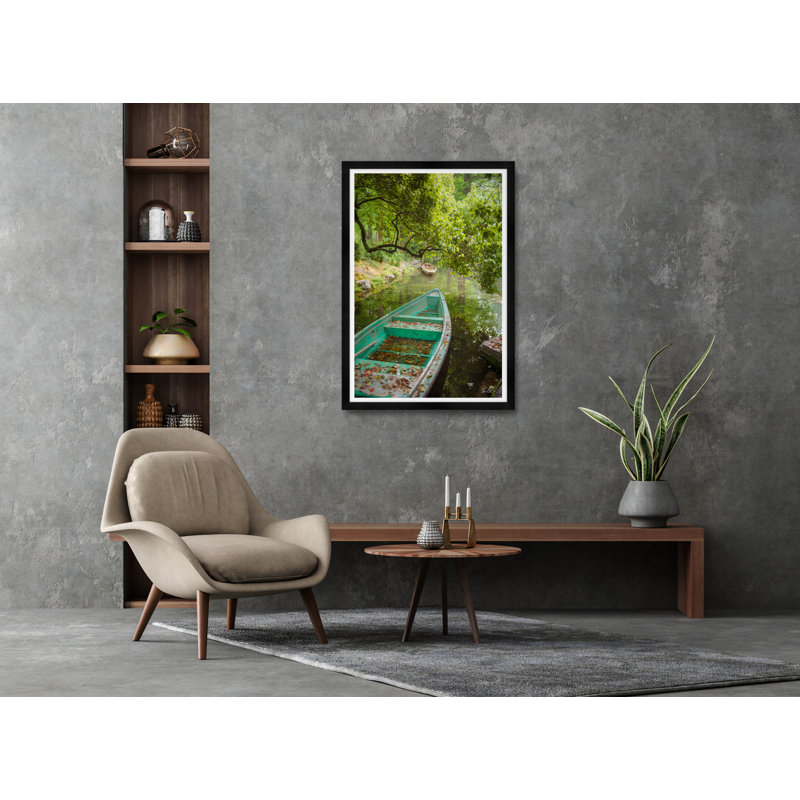 Bygone Row embarcations II par Tim Klein - Photographie avec cadre photo