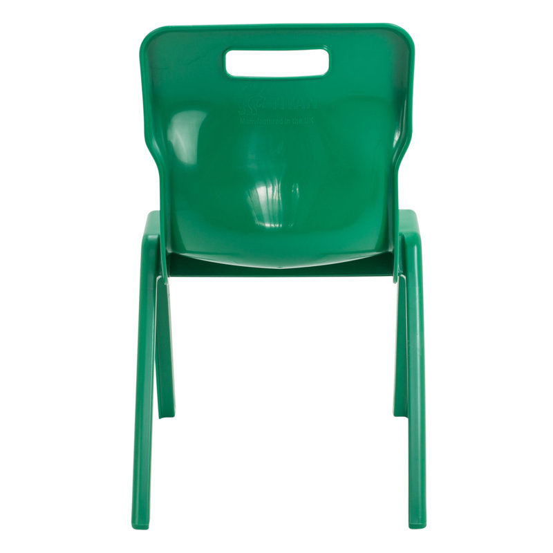 Kristen Children's Desk / Activity Chair, H51.3 x W36 x D34cm, Green