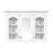 Modern Wall Mounted Storage Cabinet, Medicine Cabinet