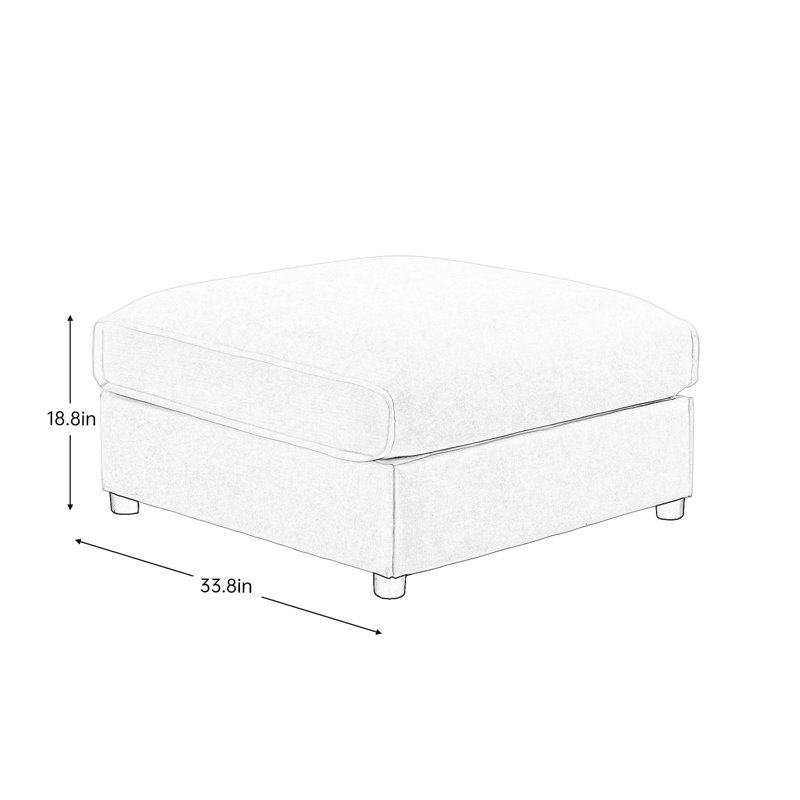Banc de rangement en tissu chenille avec compartiment caché, repose-pieds multifonctionnel pour le salon, la chambre à coucher ou le bureau, design élégant et peu encombrant