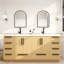 Meuble-lavabo autoportant avec lavabo double 70,8 po Carla-500595060-500595064