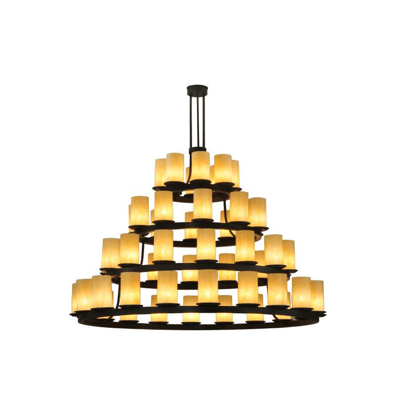 Rustic Lodge 52 - Light Chandelier