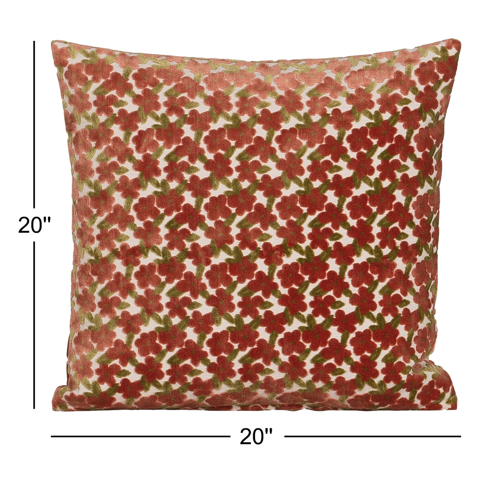 20" x 20" Throw Pillow