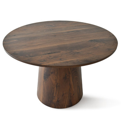 Ensemble de table de salle à manger à piédestal rond 5 pièces Benvinda