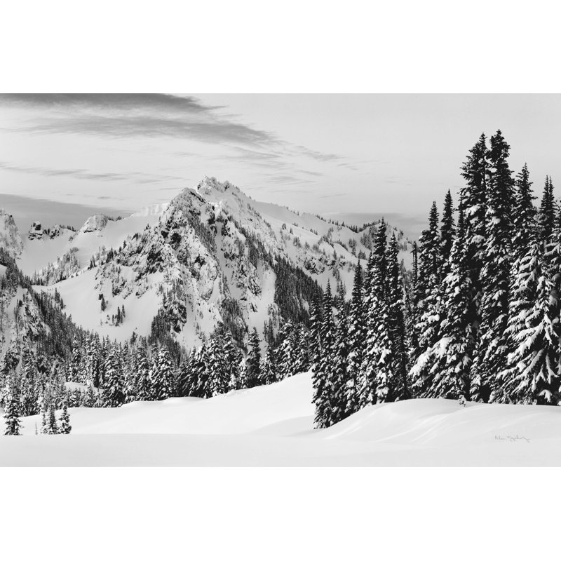 " Tatoosh Range BW " by Alan Majchrowicz, 8" H x 12" W