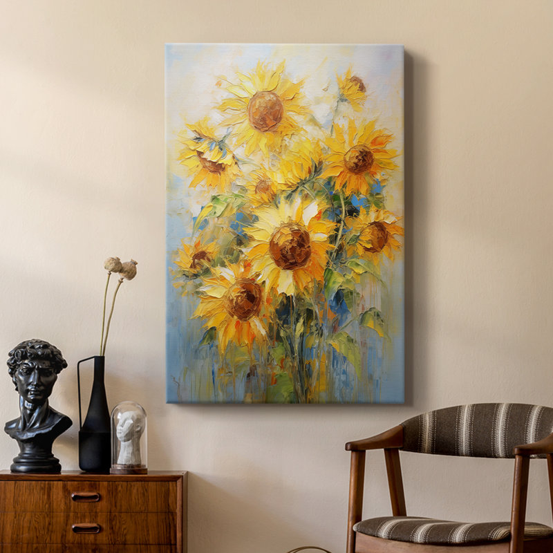 FLORAL Series CDXLVII - Gallery Cavas sur mesure, H 27 po x l 18 po