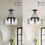 Plafonnier semi-encastré 3 lumières Reina-1912612578