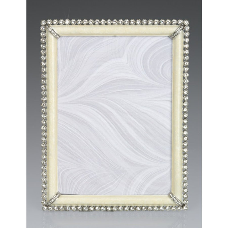 Cadre Lucas Stone Edge 5 po x 7 po - Crystal Pearl
