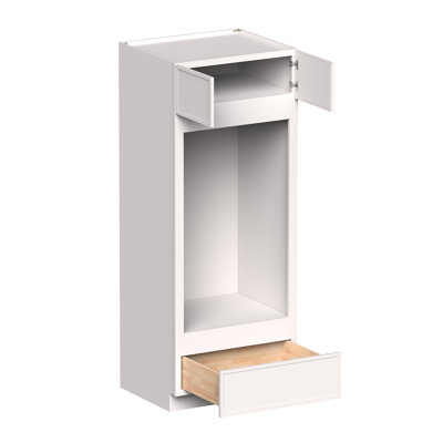 Armoire de cuisine double avec tiroir L 33 po x P 27 po x H 84 po prête à assembler avec tiroir CASAINC