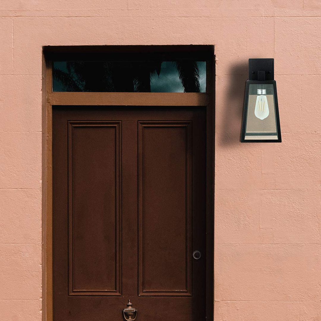 8 Watt 1 - Head Hardwired Dusk to Dawn Outdoor Security Wall Pack Spitzer