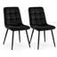 Modern Velvet Tufted Dining Chairs Set Of 2/4/6 Kitchen Dining Chairs Dining Room Furniture-1756589280-1756589281-1756589285