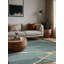 Tapis gris lavable à la machine-572156278