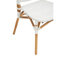 Fike 45cm H Side Chair in White