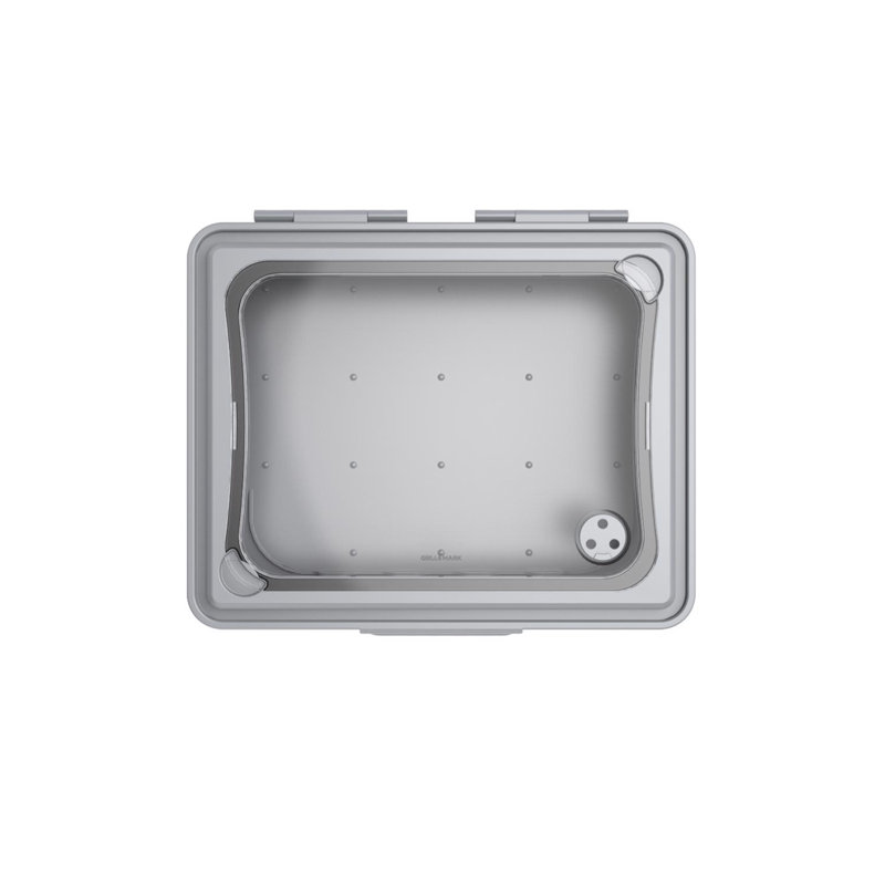 Grill Mark Gray Food To Go Container 1 pk
