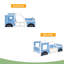 Lit plateforme classique avec roulettes en forme de voiture-721192991