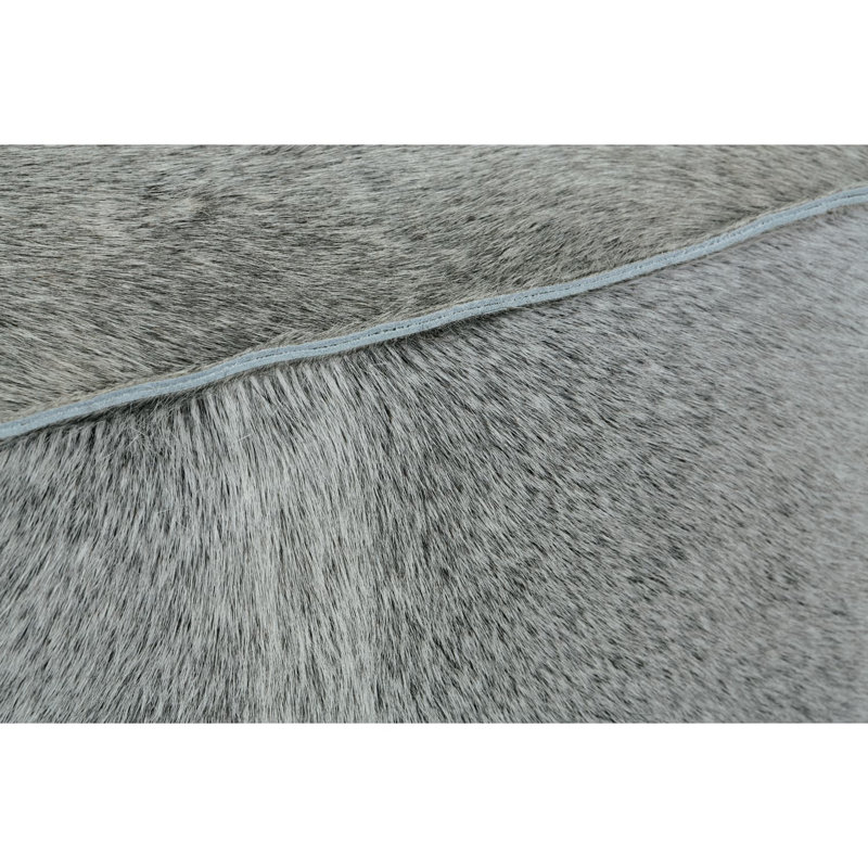 Hair On Hide Ottoman
