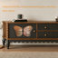 Meuble télé rétro avec portes en verre-1876294331-1876294324